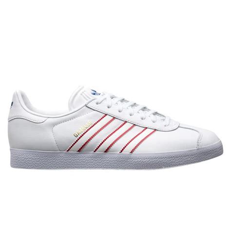 adidas gazelle rood blauw